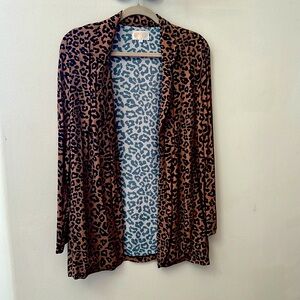 Leopard print jacket